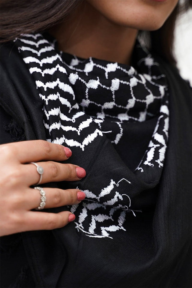 Inverted Kufiya - PALESTINIAN KUFIYA®