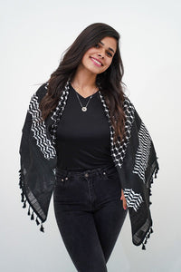 Inverted Kufiya - PALESTINIAN KUFIYA®