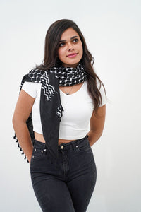 Inverted Kufiya - PALESTINIAN KUFIYA®