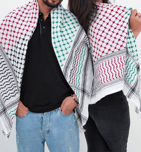Palestine Flag Kufiya - KUFIYAKUFIYA