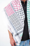 Palestine Flag Kufiya - KUFIYAKUFIYA