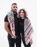 Rainbow Kufiya - PALESTINIAN KUFIYA®