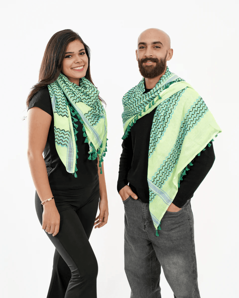 Sheikh Jarrah Kufiya - PALESTINIAN KUFIYA®