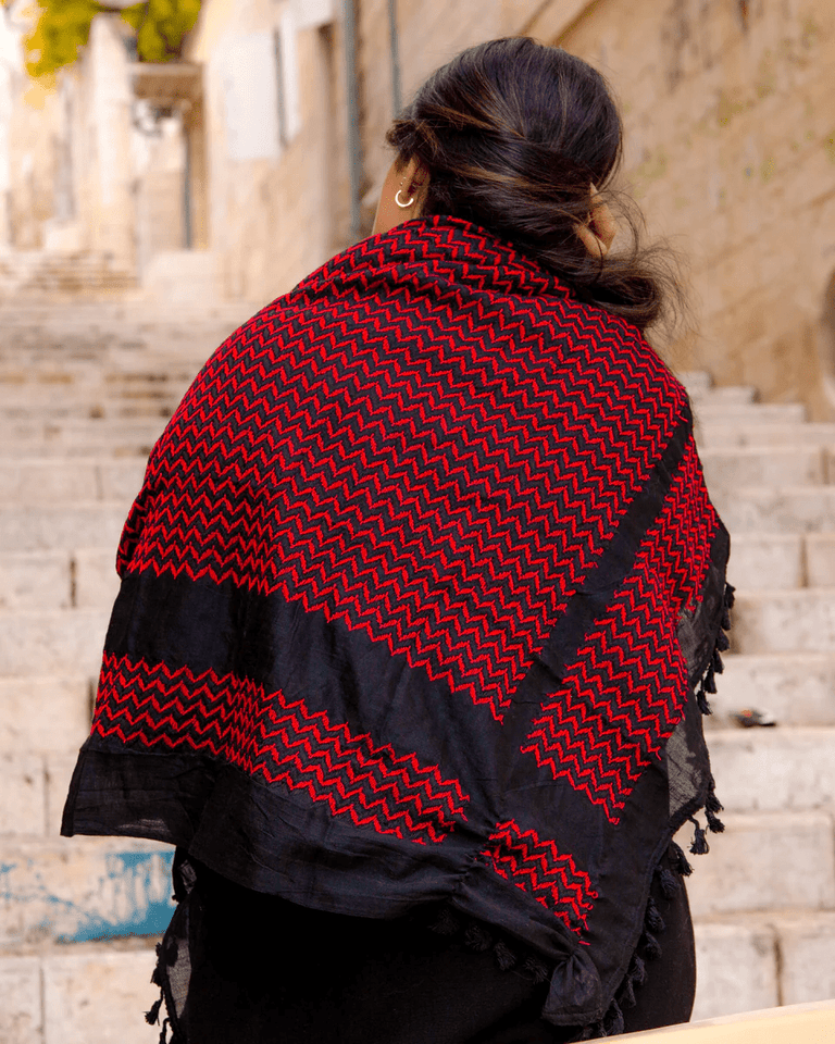 Um Suleiman Kufiya - PALESTINIAN KUFIYA®