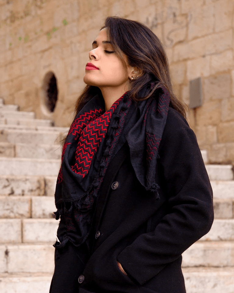 Um Suleiman Kufiya - PALESTINIAN KUFIYA®